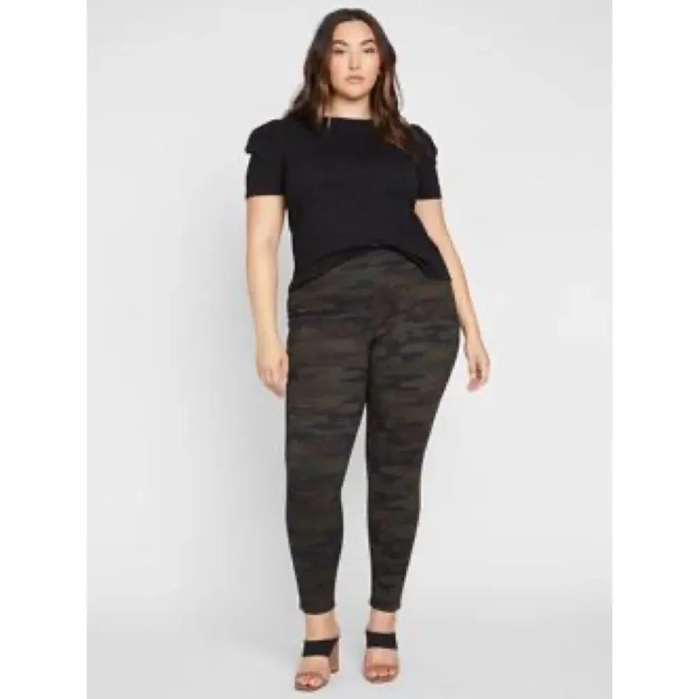 Sanctuary Grease Camo Leggings 3XL